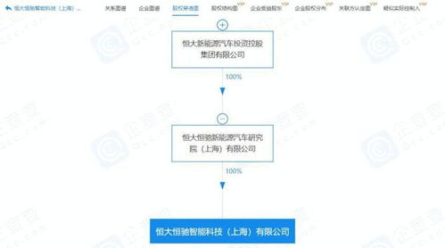 恒大新能源跨界布局網(wǎng)絡(luò)科技領(lǐng)域，注冊資本一億元成立新公司引關(guān)注